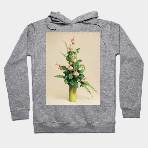 F U Bouquet - Middle finger Hoodie by Vertigo Artography